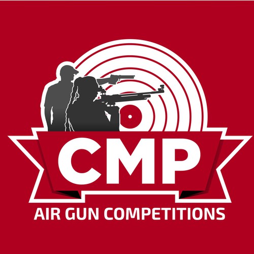 Logo artwork with the title 'Air Gun Competition logo'