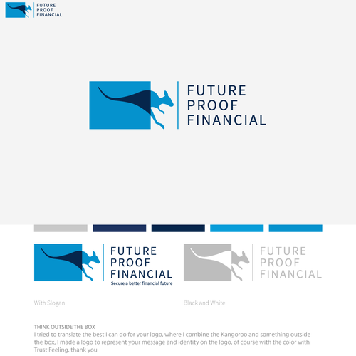 Accounting brand with the title 'Financial Mascot'