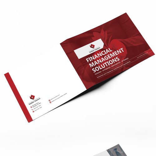 Horizontal design with the title 'B2B brochure'