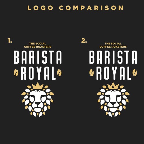 Barista logo with the title 'Logo for Barista Royal '