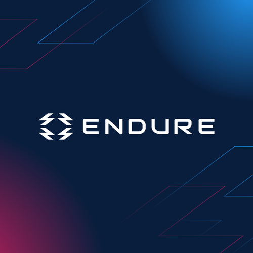 Lightning bolt design with the title 'Logo Design Proposal for Endure Lithium'