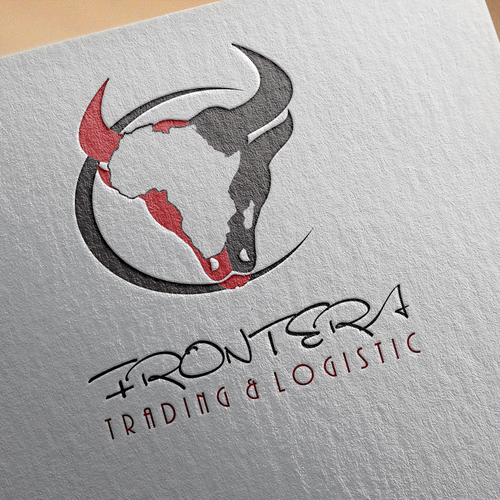 Logistics logo with the title 'Design a new logo for Frontera'
