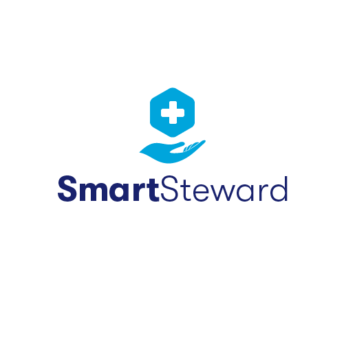 Startup logo with the title 'Simple modern design for a caring startup'