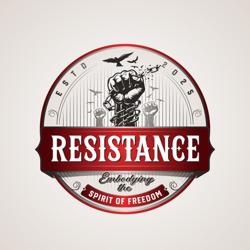 Chain design with the title 'Spirit of Freedom!'