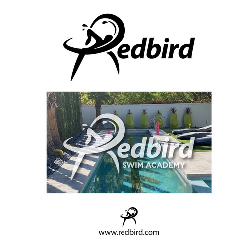 Pool logo with the title 'Redbird'