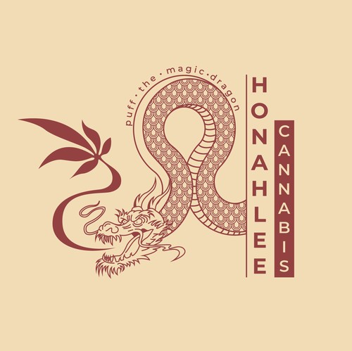 Chinese logo with the title 'Honahlee Cannabis'