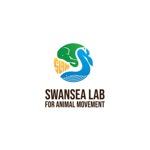 Swan logo with the title 'SLAM'