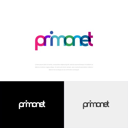 Recruitment logo with the title 'Primanet'