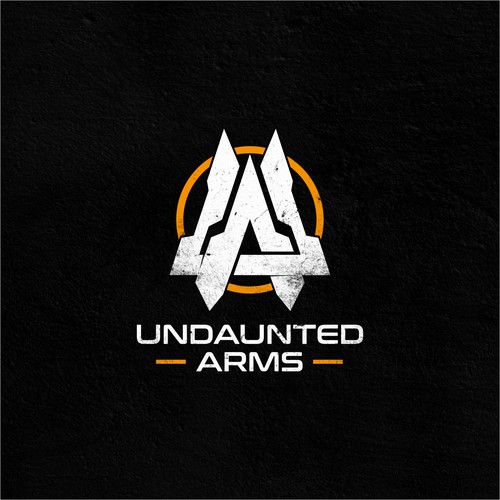 Armor design with the title 'Strong Logo For Tactical, Initial U and A letter'