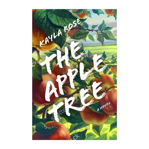 Painting book cover with the title 'Book Cover Contest Entry'