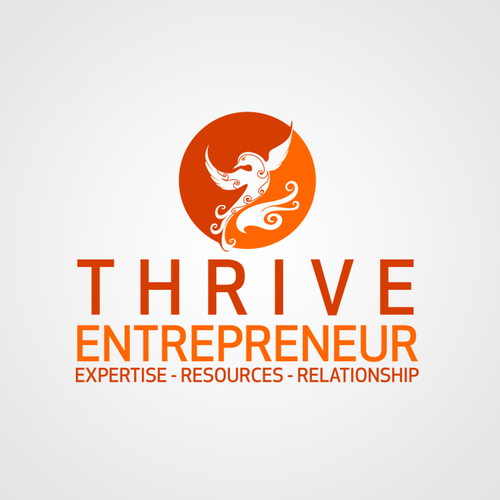 Support design with the title 'Thrive'