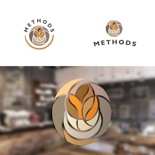 Coffee shop brand with the title 'Methods'