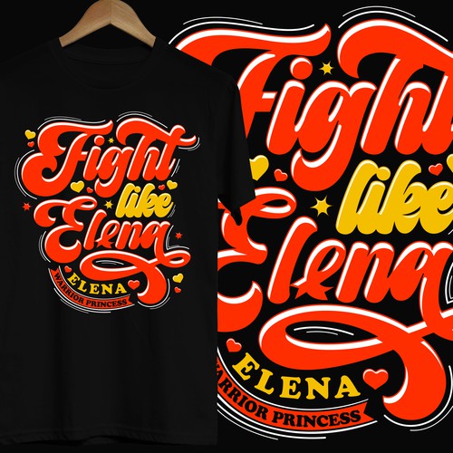 Cancer design with the title 'Typography shirt design'