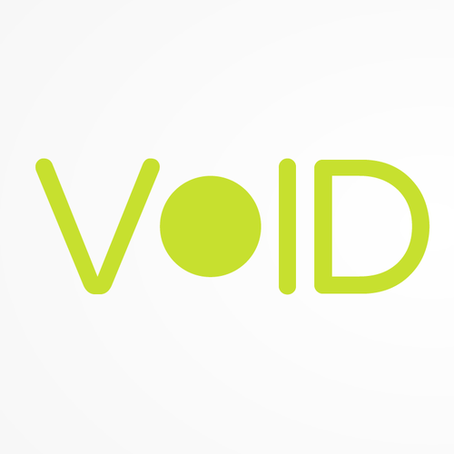 Subtle logo with the title 'Void'