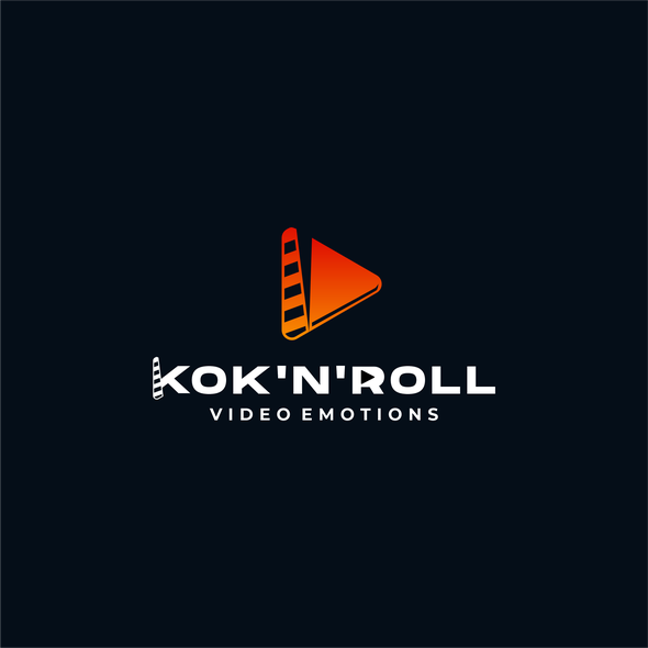 YouTube logo with the title 'kok'n'roll video emotions'