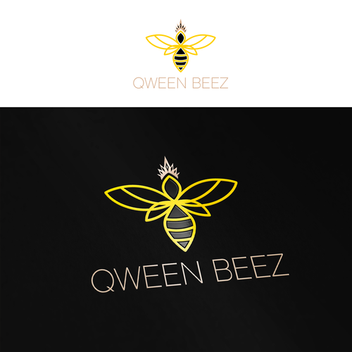 Queen design with the title 'Qween Beez'