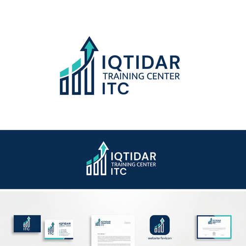 Education brand with the title 'IQTIDAR TRAINING CENTER ITC '