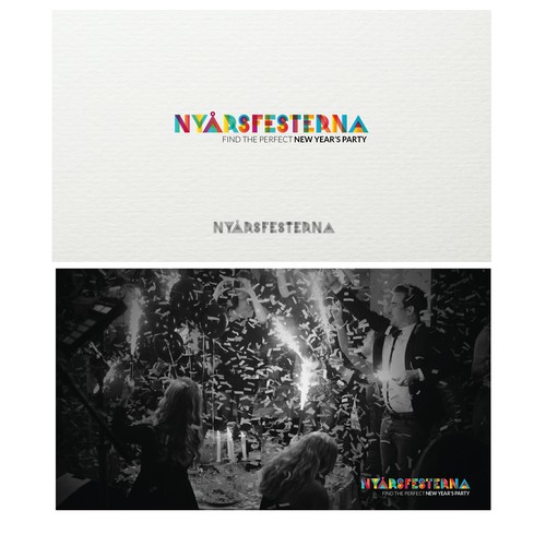 Unique brand with the title 'Party Finder Logo '