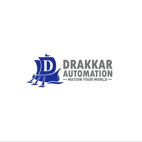 Viking logo with the title 'DRAKKAR'