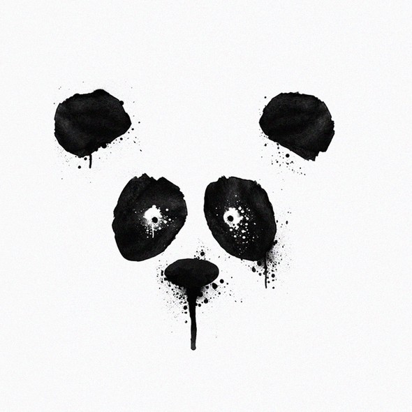 Retail t-shirt with the title 'Inking Panda'