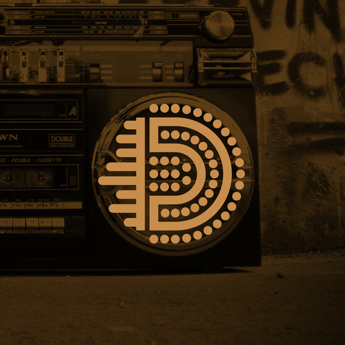 VIP logo with the title 'Logo design for entertainment brand'