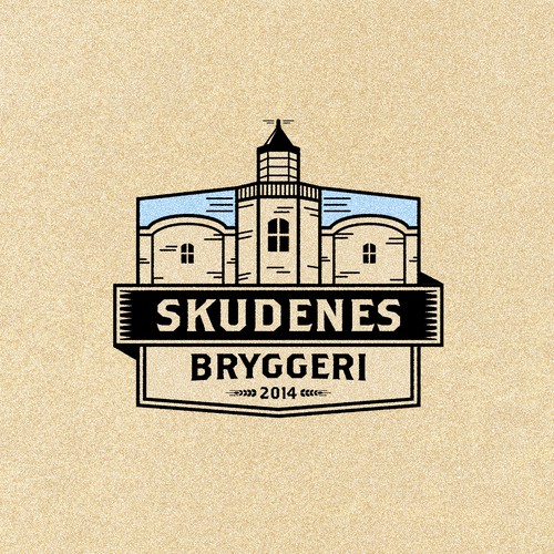 Lighthouse logo with the title 'Brewery Logo'