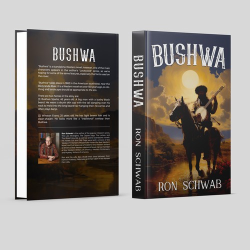 Western book cover with the title 'Book Cover'