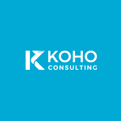 K design with the title 'Logo designs for Koho Consulting!'