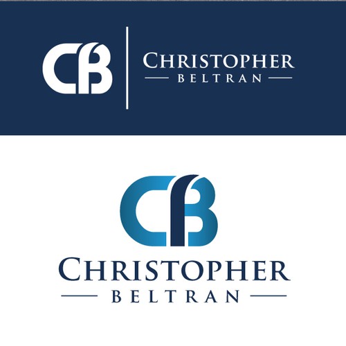 Personal logo with the title 'Christopher Beltran Personal Logo Design'