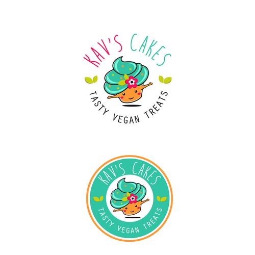 Cake design with the title 'Kav's Cakes'