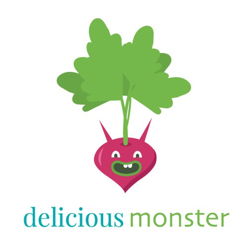 Anime logo with the title 'Delicious Monster needs a logo'