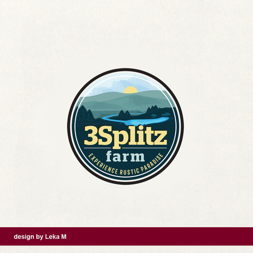 River logo with the title '3S Farm'