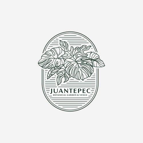 Venue logo with the title 'BOTANICAL GARDEN'