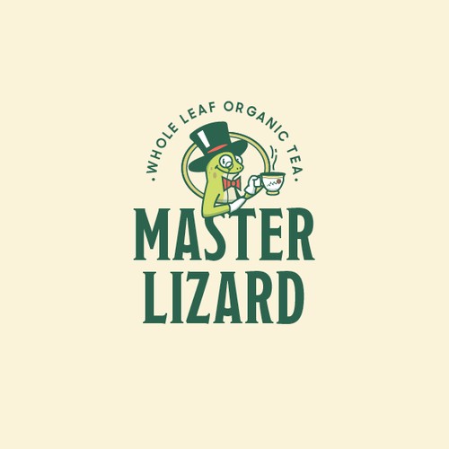 Tea logo with the title 'Logo Design'