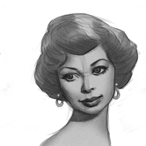 Pin-up girl artwork with the title 'Feisty Cowgirl wanted for Texas liquor brand!'