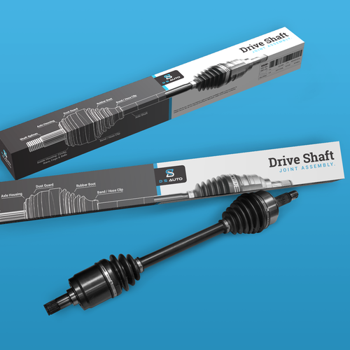 Mechanic design with the title 'D S Auto Drive Shaft Joint Assembly'