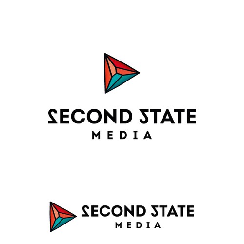 Colorful design with the title 'Second State Media'