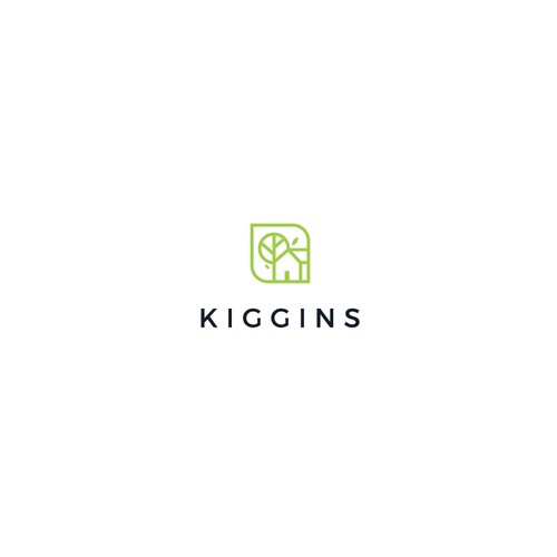 Luxe logo with the title 'kiggins'