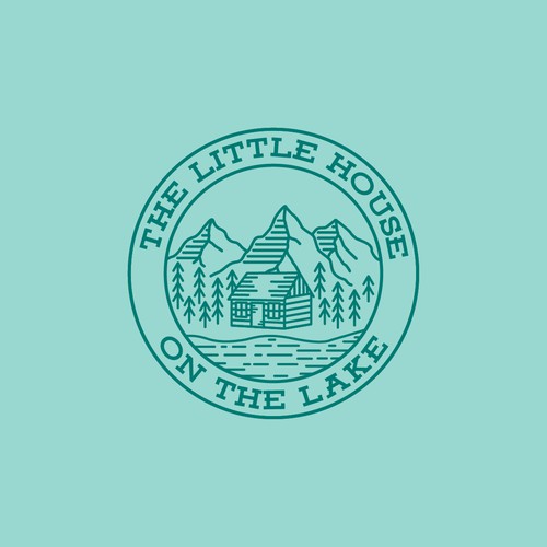 Woods design with the title 'Logo for lake house'