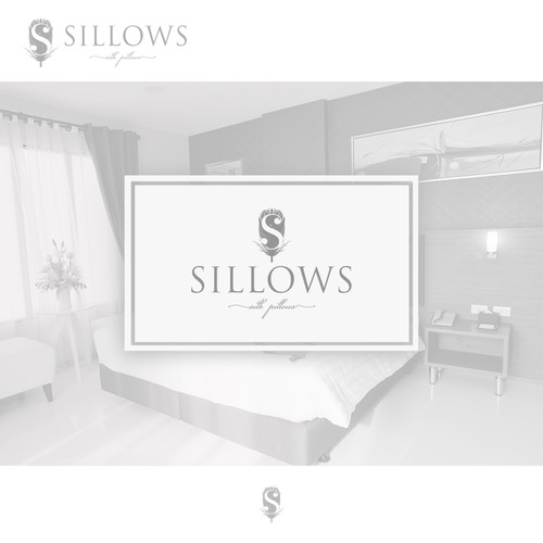 Silk logo with the title 'Logo design for Silk Pillow'