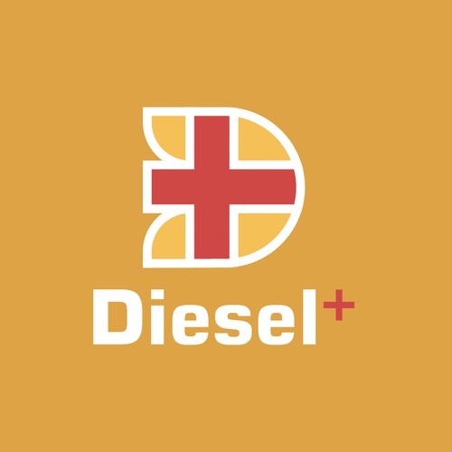 Diesel design with the title 'Concept logo for customer'
