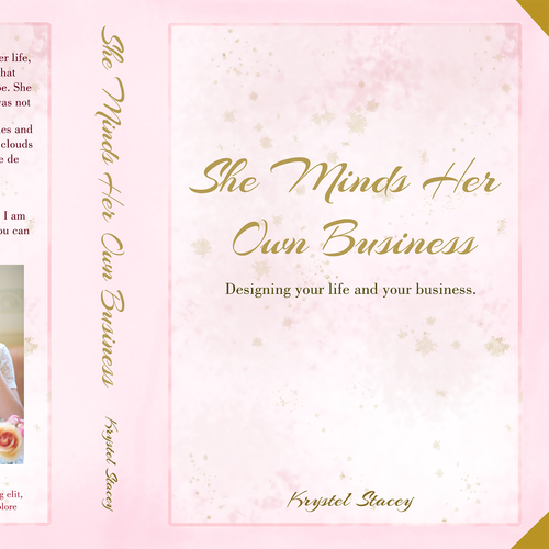 Pink book cover with the title 'Book Cover'