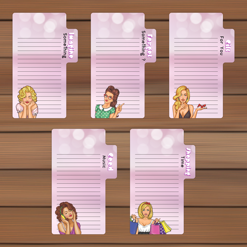 Notes design with the title 'Colorful Sticky Notes Design'