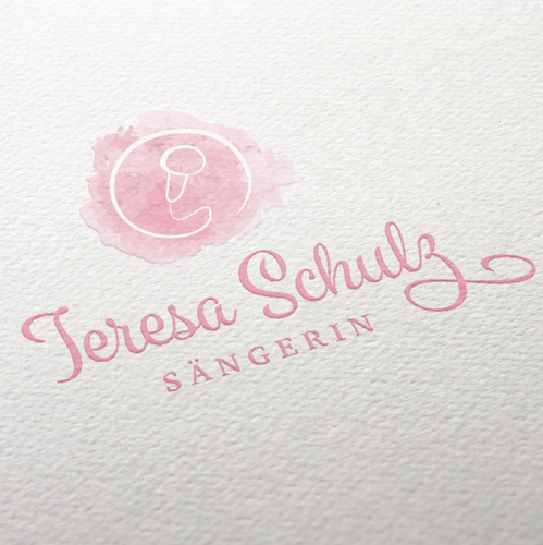 Singer logo with the title 'Logo for a Wedding Singer'