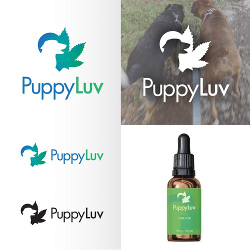 Support logo with the title 'Puppy Luv - Company Name - Entry'