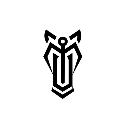 Navy design with the title 'MUSTANG UP'