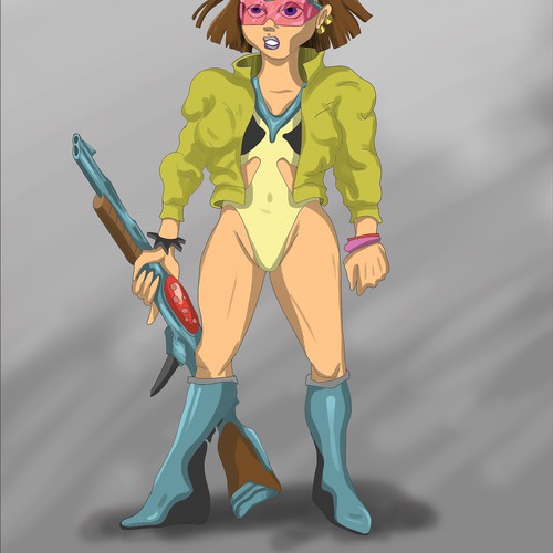 Hunter design with the title 'Hunter'