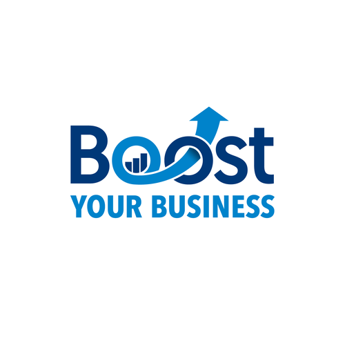 Boost design with the title 'Logo design for Boost Your Business'