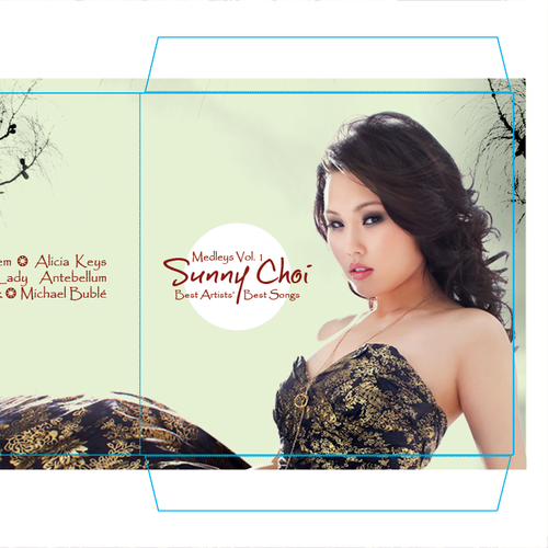 CD cover design with the title 'CD DESIGN (BE CREATIVE!) needs a new design'