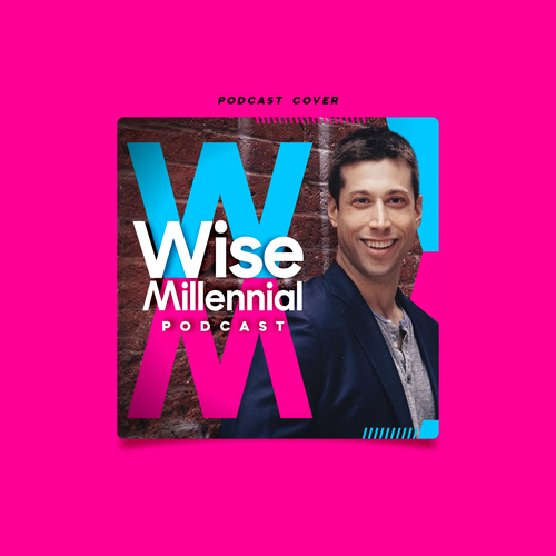 Background design with the title 'Podcast Cover'